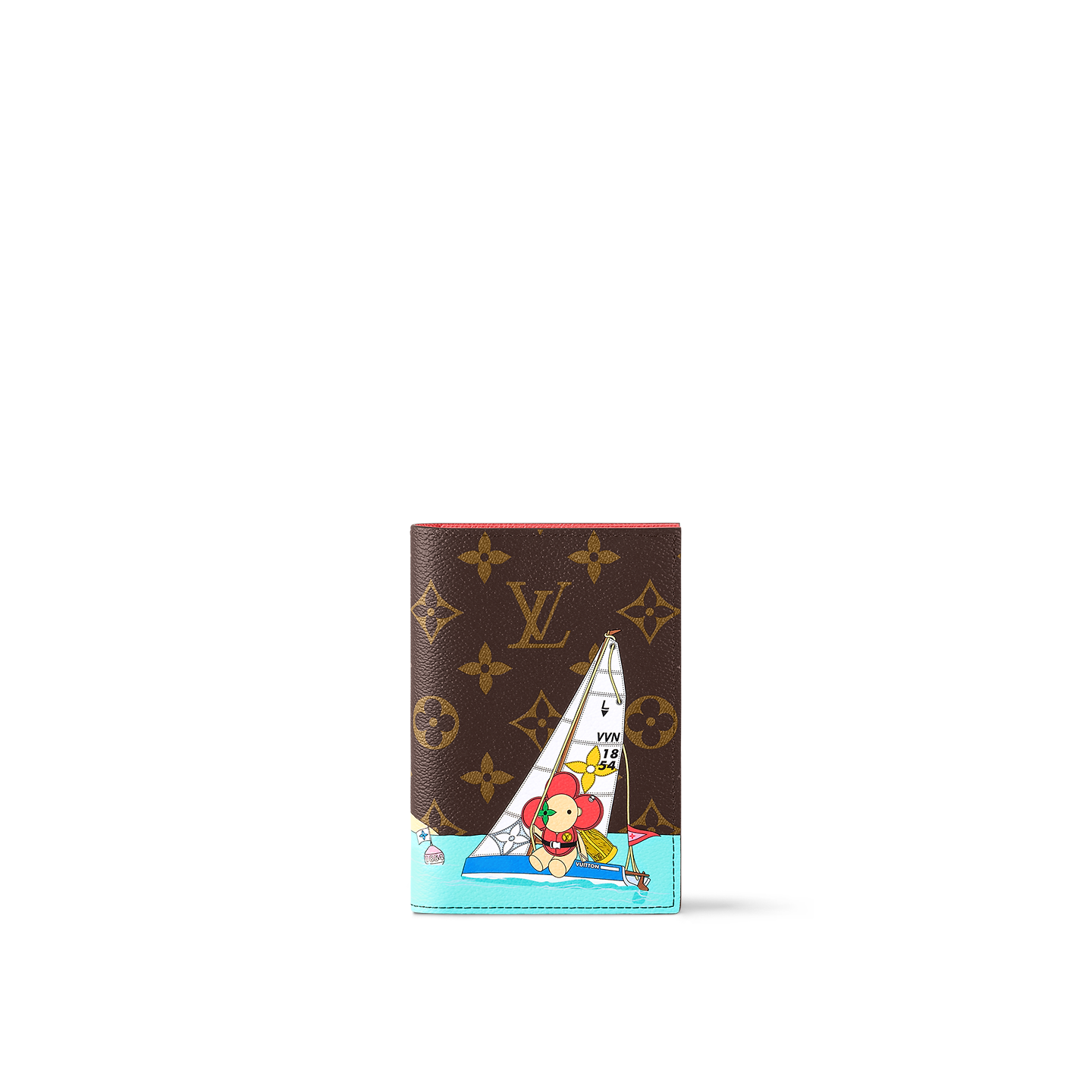 Passport Cover Luxury Monogram Canvas Pink LOUIS VUITTON